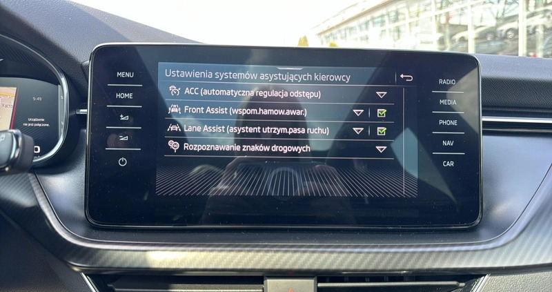 Skoda Kamiq cena 109900 przebieg: 52797, rok produkcji 2021 z Kudowa-Zdrój małe 562